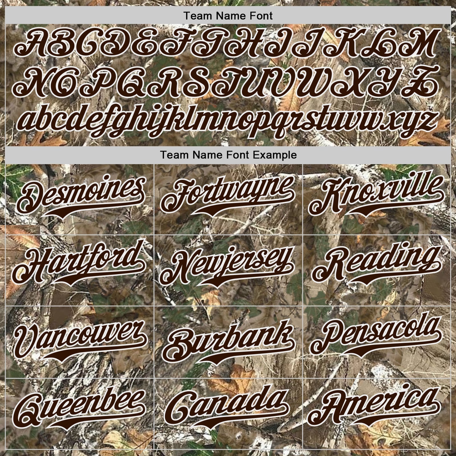 Custom Camo Brown-White Woodland Forest Camouflage Authentic Salute To Service Baseball Jersey baseball jersey product view 4
