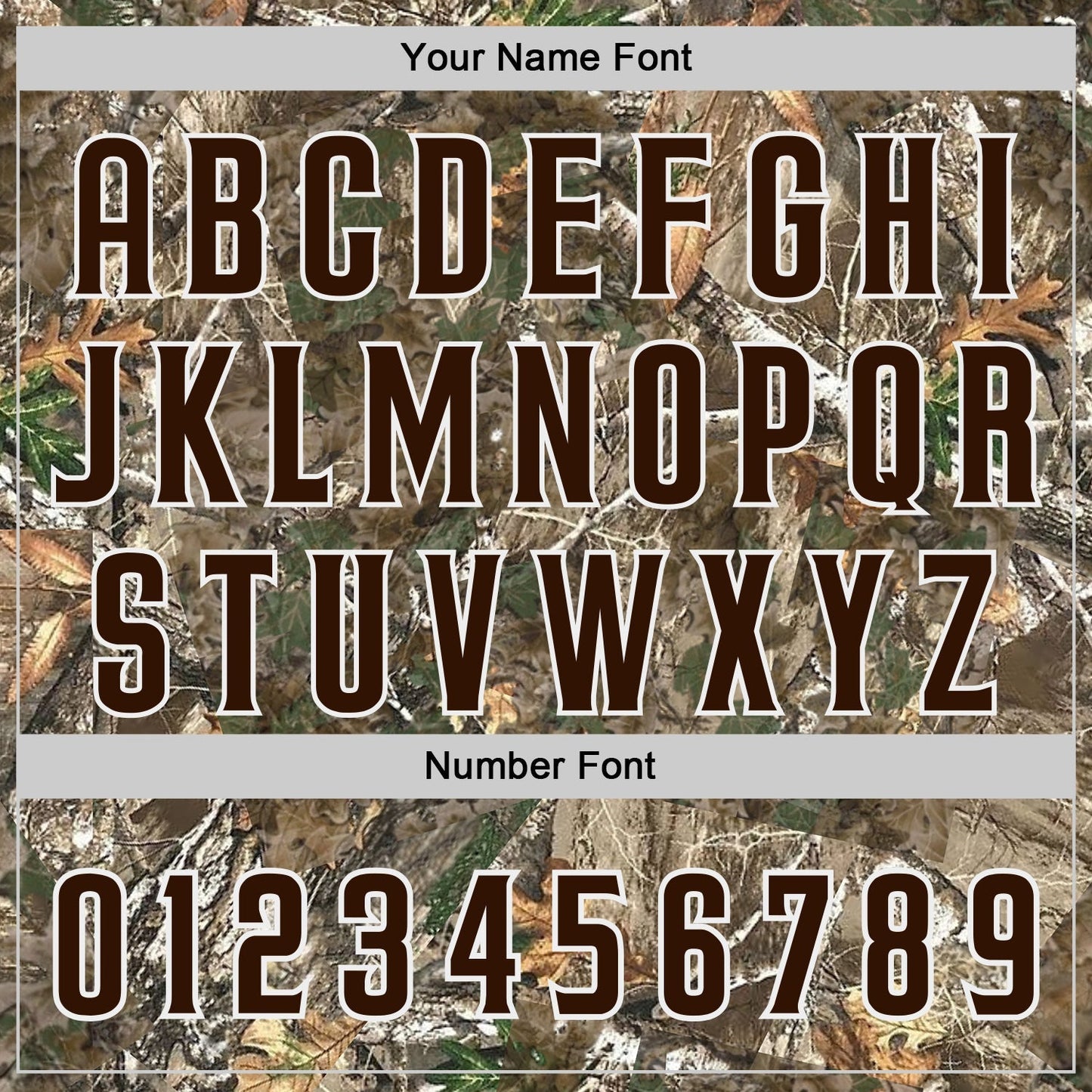 Custom Camo Brown-White Woodland Forest Camouflage Authentic Salute To Service Baseball Jersey baseball jersey product view 5