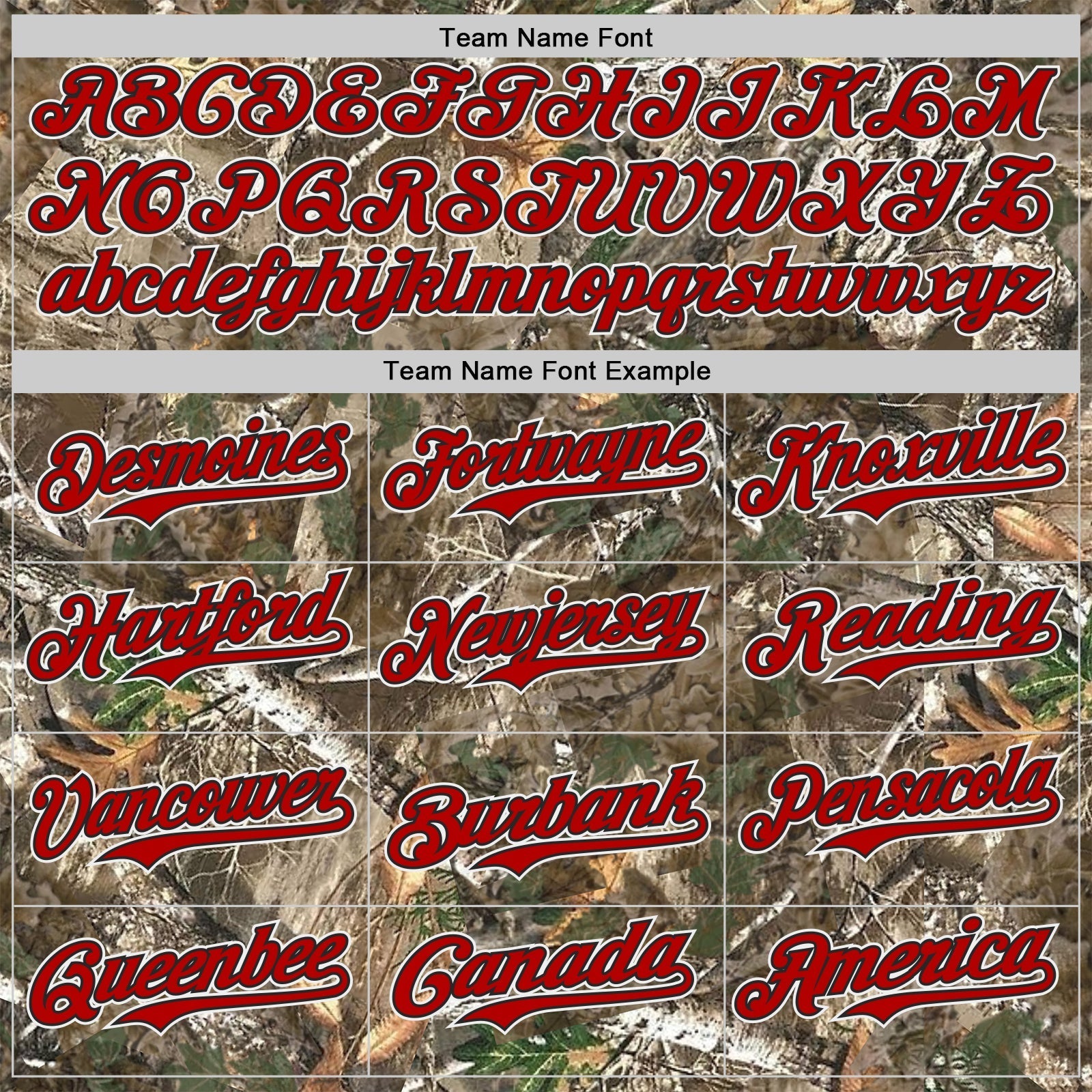 Custom Camo Red Black-White Woodland Forest Camouflage Authentic Salute To Service Baseball Jersey baseball jersey product view 4