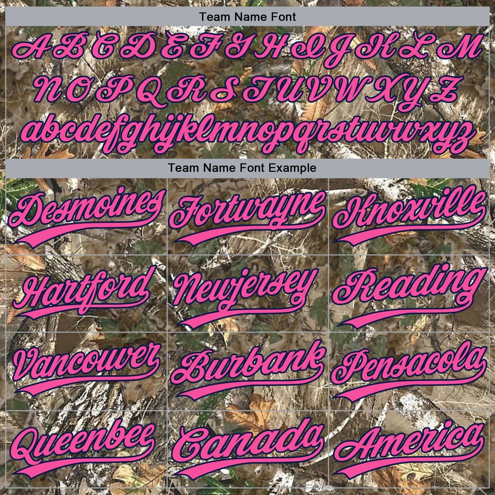 Custom Camo Pink-Navy Woodland Forest Camouflage Authentic Salute To Service Baseball Jersey baseball jersey product view 4
