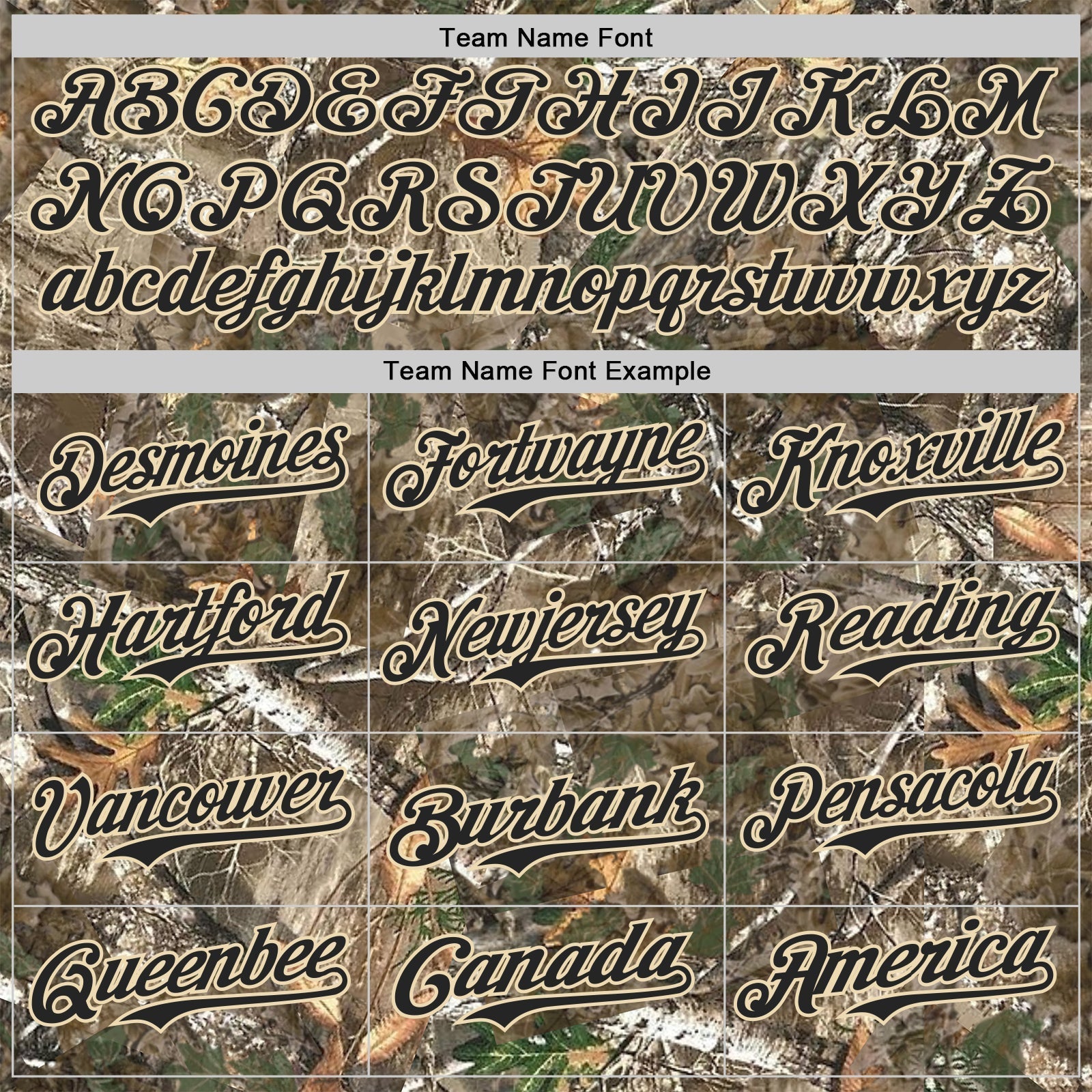 Custom Camo Black-Cream Woodland Forest Camouflage Authentic Salute To Service Baseball Jersey baseball jersey product view 4