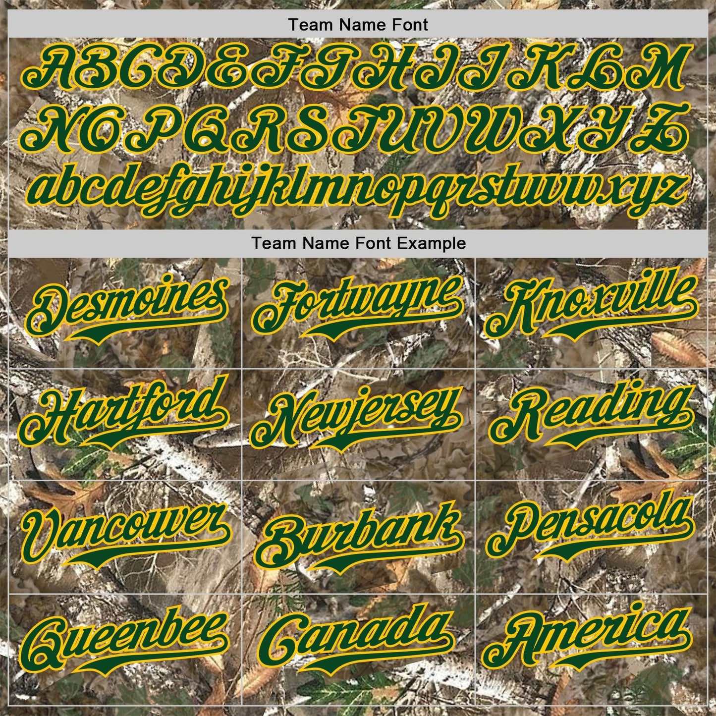 Custom Camo Green-Yellow Woodland Forest Camouflage Authentic Salute To Service Baseball Jersey baseball jersey product view 4
