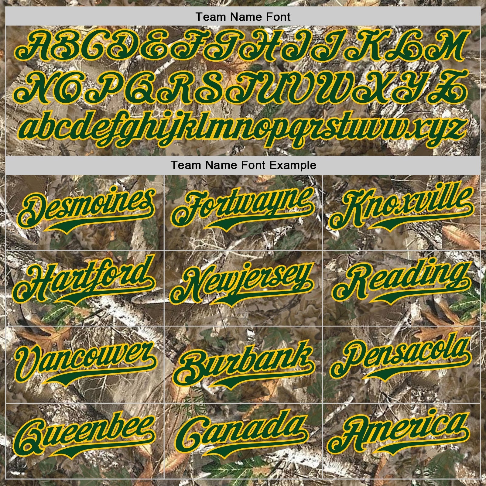 Custom Camo Green-Yellow Woodland Forest Camouflage Authentic Salute To Service Baseball Jersey baseball jersey product view 4