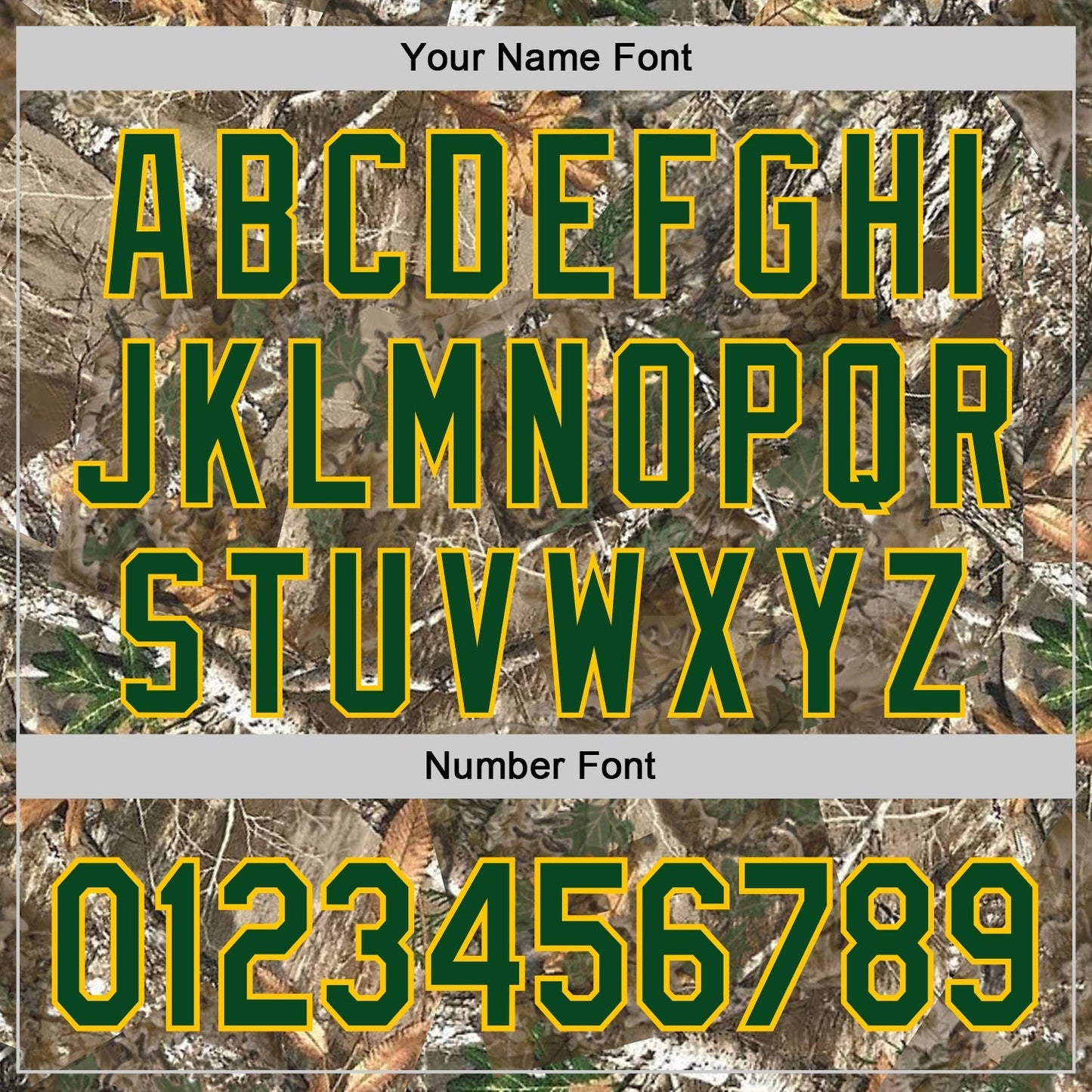 Custom Camo Green-Yellow Woodland Forest Camouflage Authentic Salute To Service Baseball Jersey baseball jersey product view 5