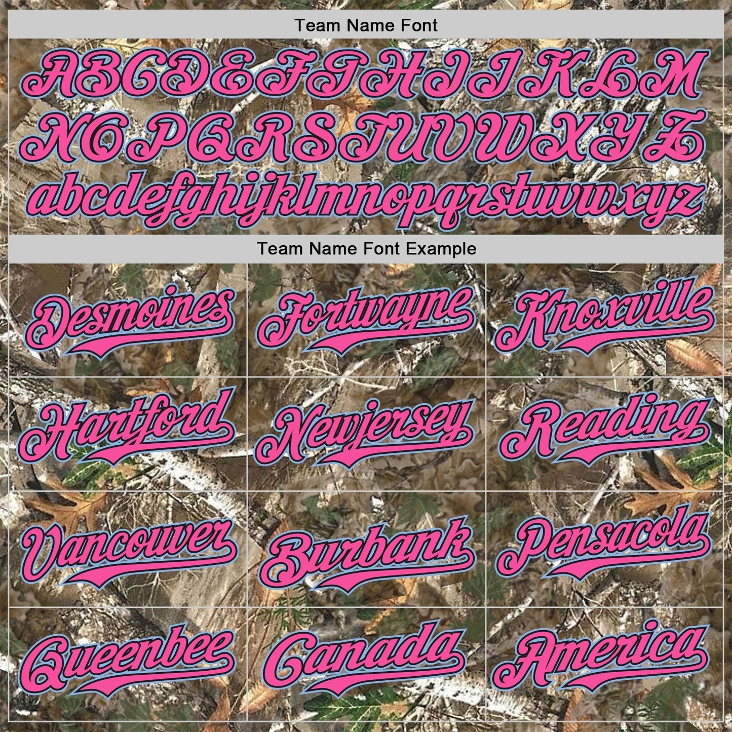 Custom Camo Light Blue Black-Pink Woodland Forest Camouflage Authentic Salute To Service Baseball Jersey baseball jersey product view 4