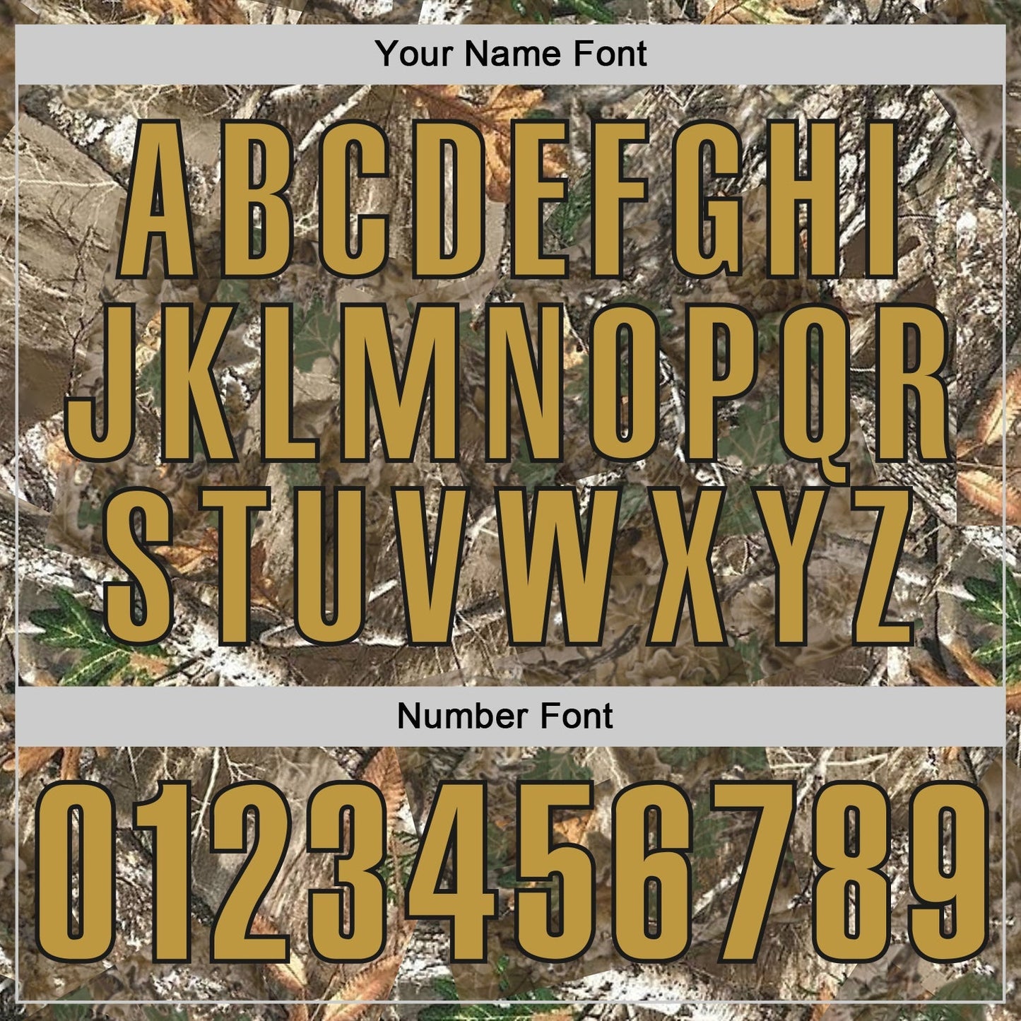 Custom Camo Old Gold-Black Woodland Forest Camouflage Authentic Salute To Service Baseball Jersey baseball jersey product view 5