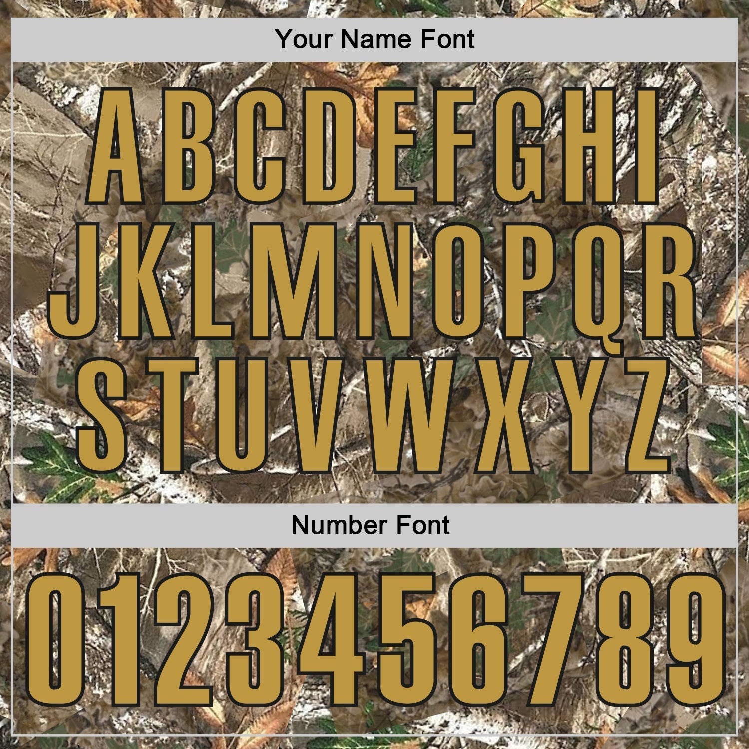 Custom Camo Old Gold-Black Woodland Forest Camouflage Authentic Salute To Service Baseball Jersey baseball jersey product view 5
