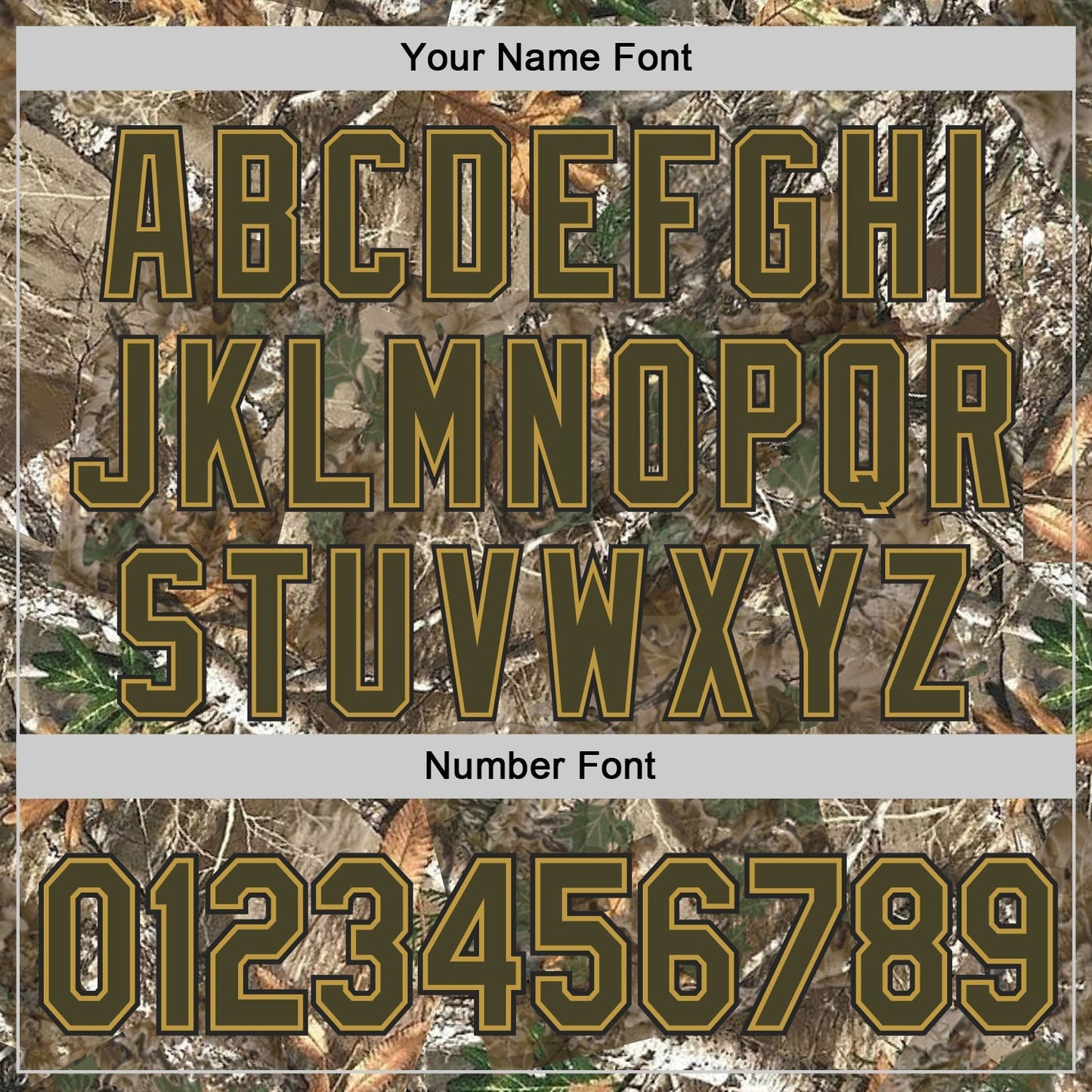 Custom Camo Olive Old Gold-Black Woodland Forest Camouflage Authentic Salute To Service Baseball Jersey baseball jersey product view 5