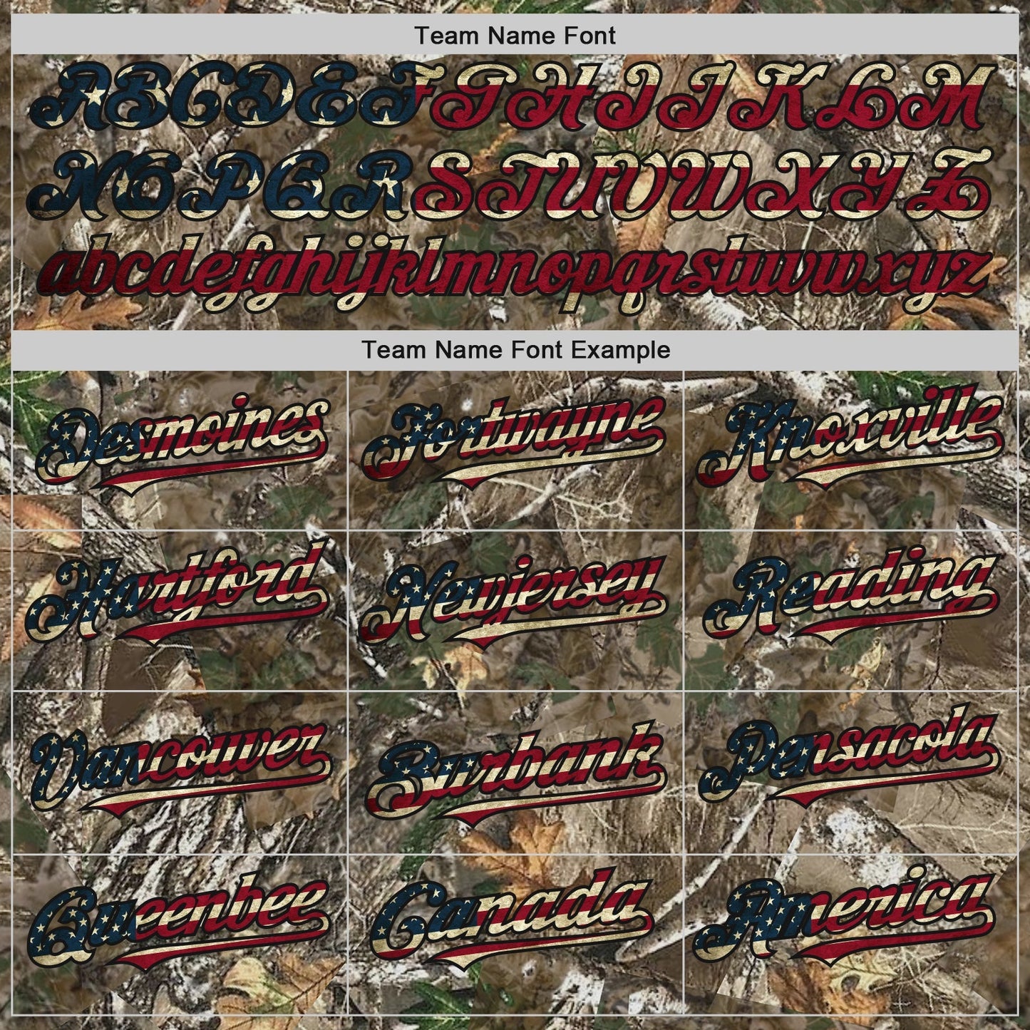 Custom Camo Vintage USA Flag Olive-Black Woodland Forest Camouflage Authentic Salute To Service Baseball Jersey baseball jersey product view 4