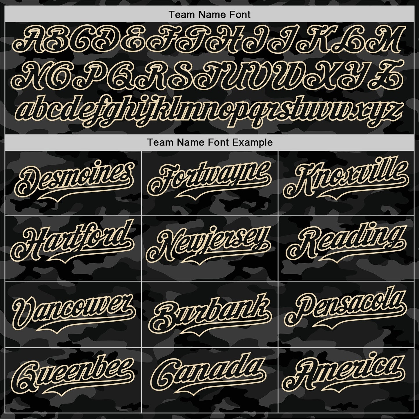Custom Camo Black-Cream Dark Camouflage Tactical Style Authentic Salute To Service Baseball Jersey baseball jersey product view 4