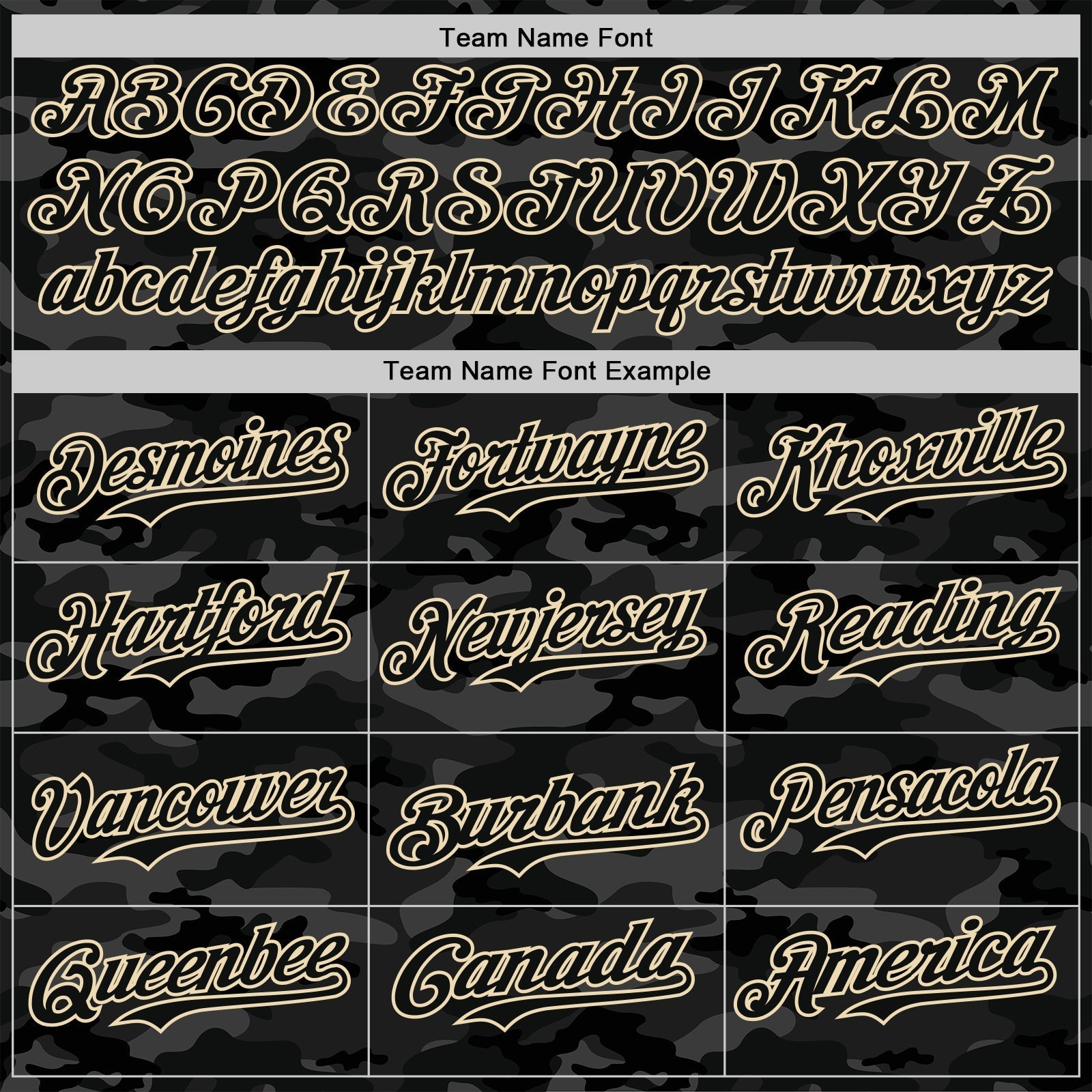Custom Camo Black-Cream Dark Camouflage Tactical Style Authentic Salute To Service Baseball Jersey baseball jersey product view 4