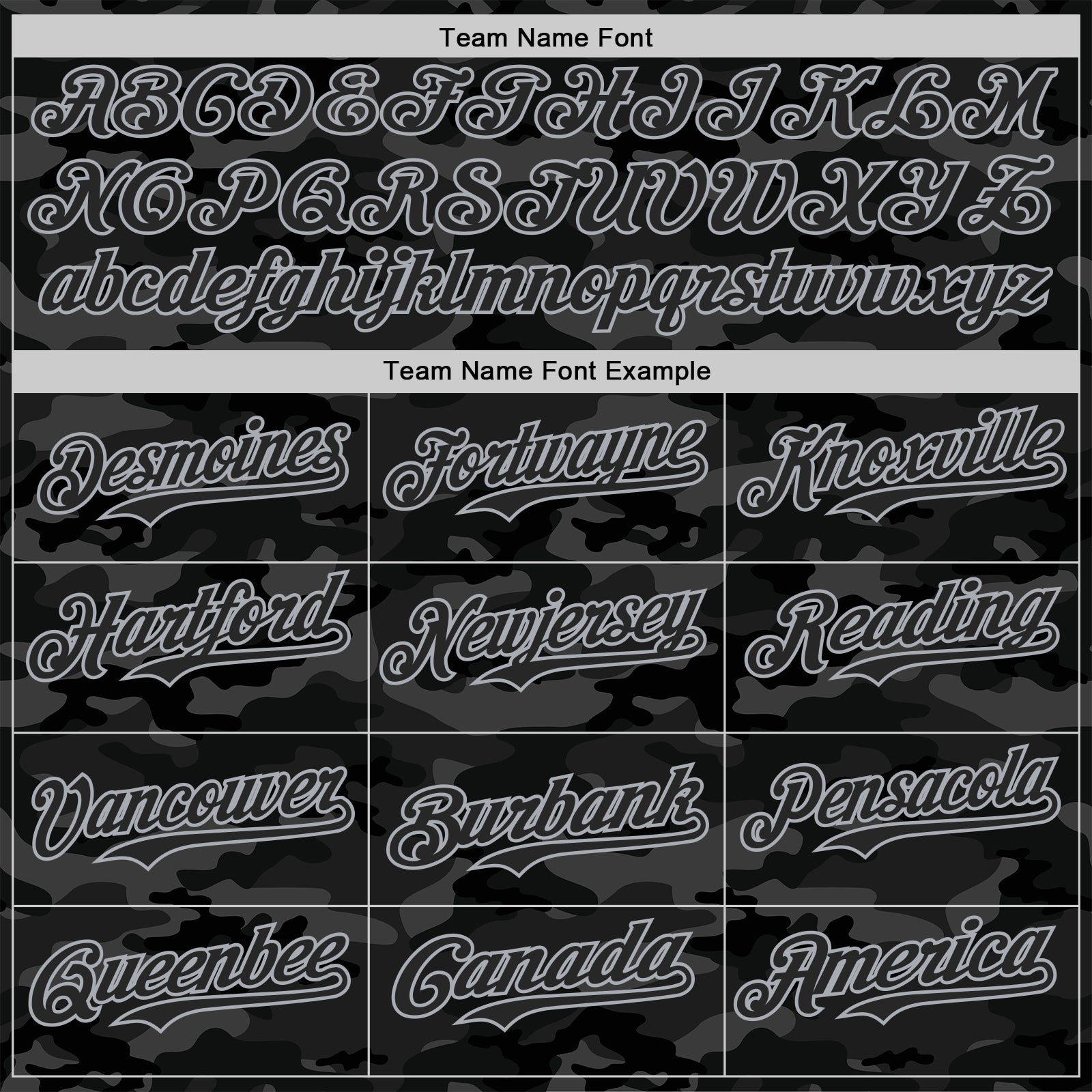Custom Camo Black-Gray Dark Camouflage Tactical Style Authentic Salute To Service Baseball Jersey baseball jersey product view 4