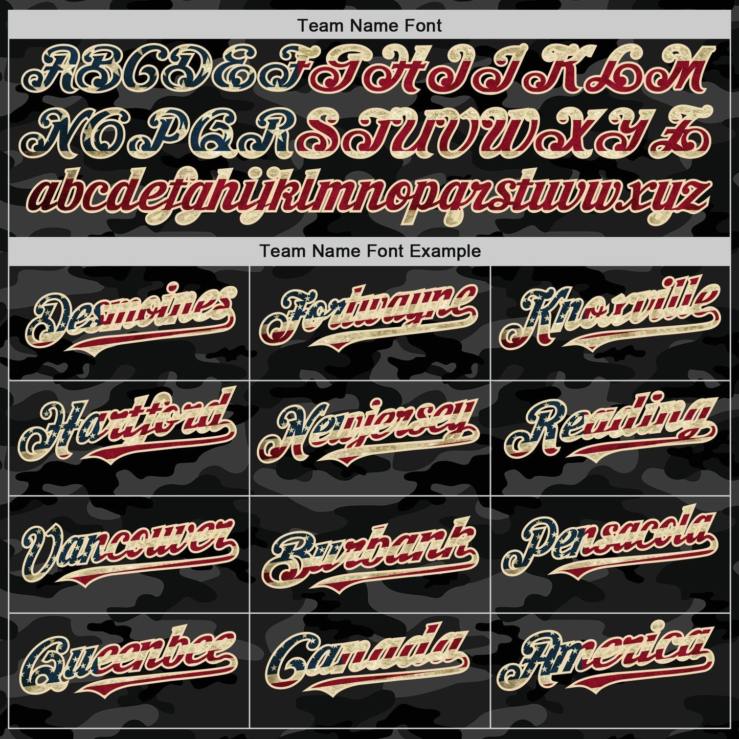 Custom Camo Vintage USA Flag Black-Cream Dark Camouflage Tactical Style Authentic Salute To Service Baseball Jersey baseball jersey product view 4