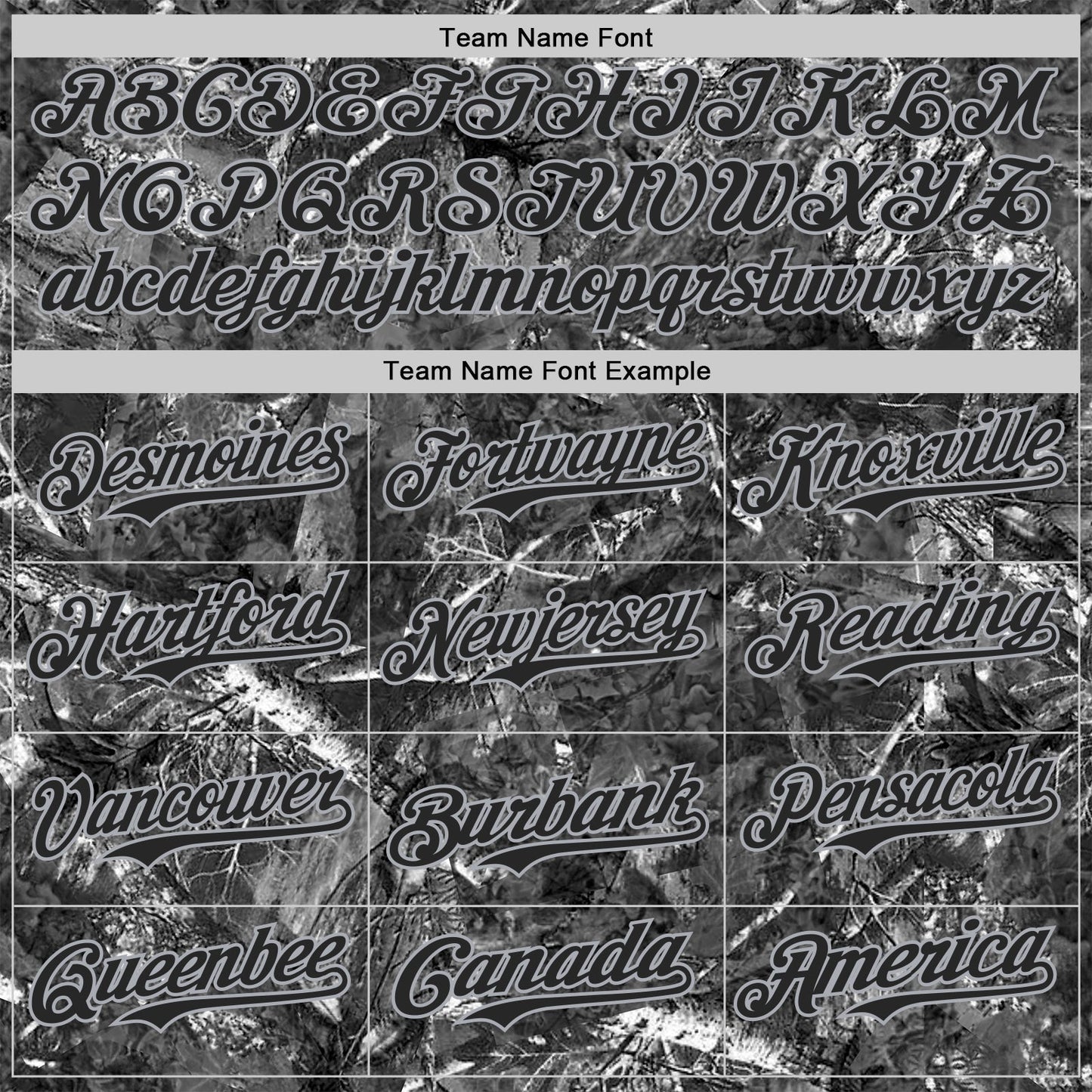 Custom Camo Black-Gray Woodland Forest Camouflage Authentic Salute To Service Baseball Jersey baseball jersey product view 4