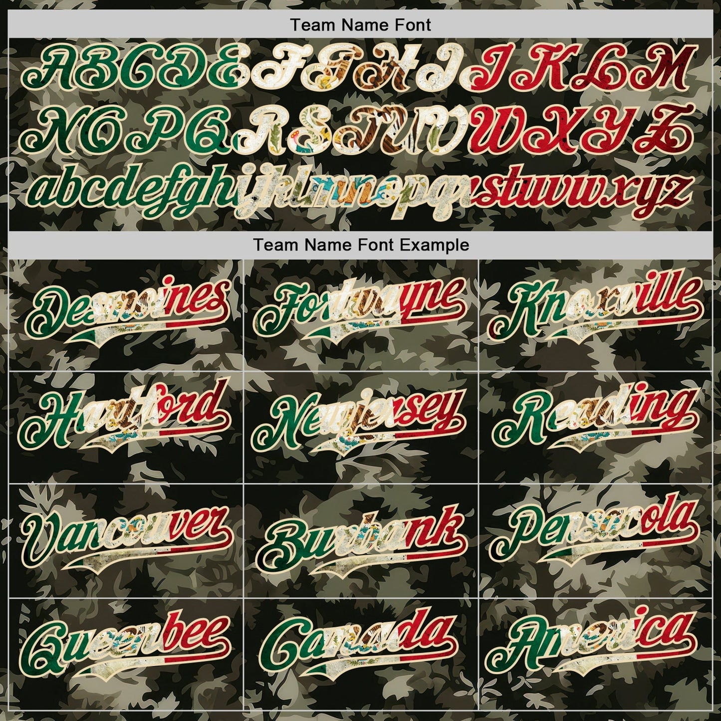 Custom Camo Vintage Mexican Flag Cream-Black Woodland Forest Tactical Camouflage Outdoor Leaf Authentic Baseball Jersey baseball jersey product view 4