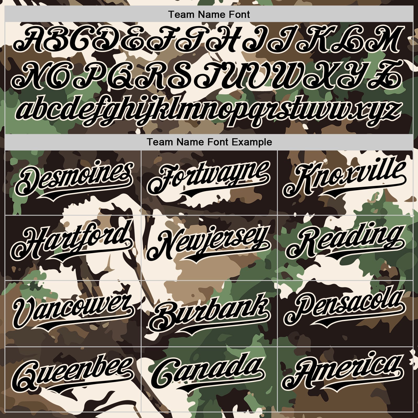 Custom Camo Black-Cream Woodland Forest Tactical Camouflage Outdoor Leaf Authentic Baseball Jersey baseball jersey product view 4