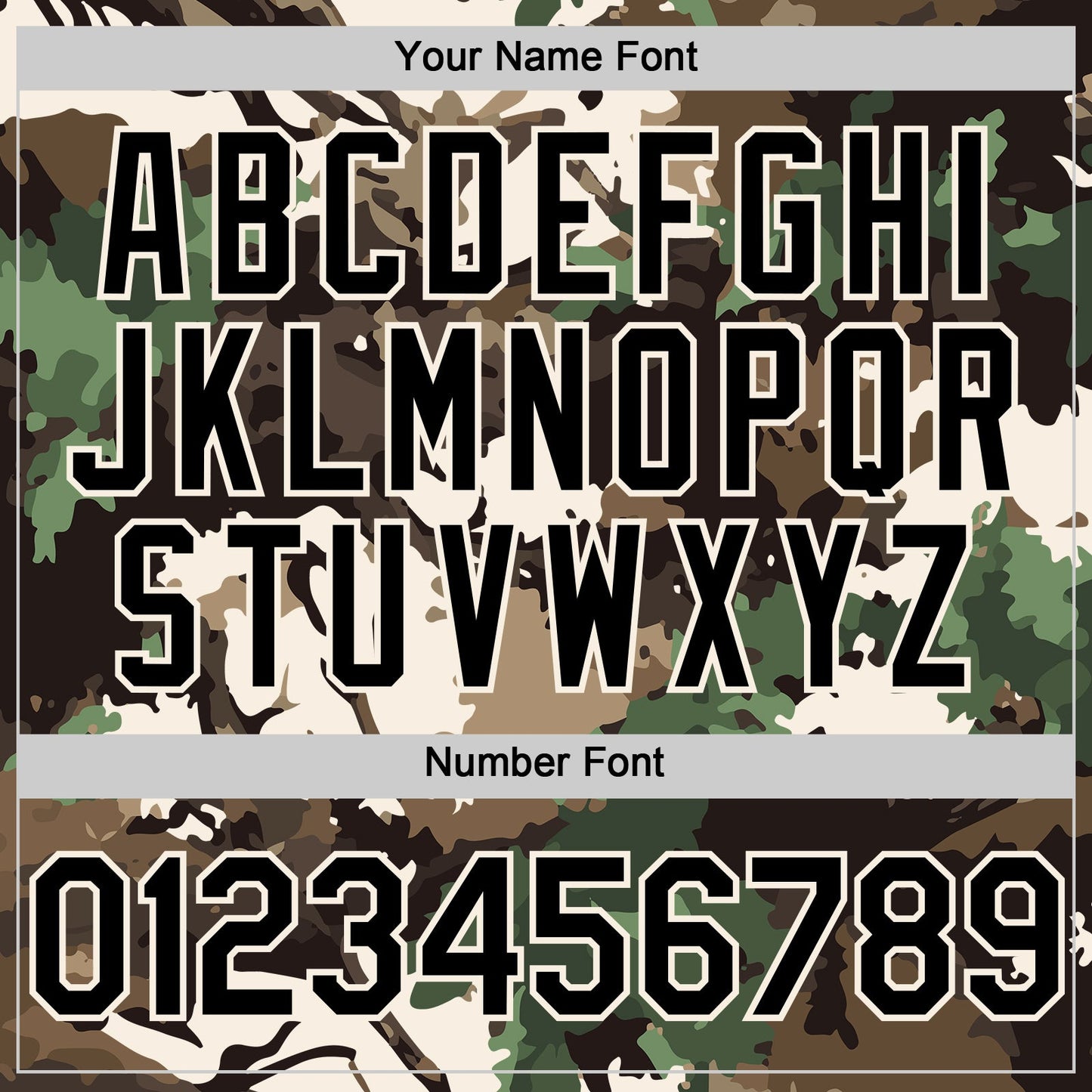Custom Camo Black-Cream Woodland Forest Tactical Camouflage Outdoor Leaf Authentic Baseball Jersey baseball jersey product view 5