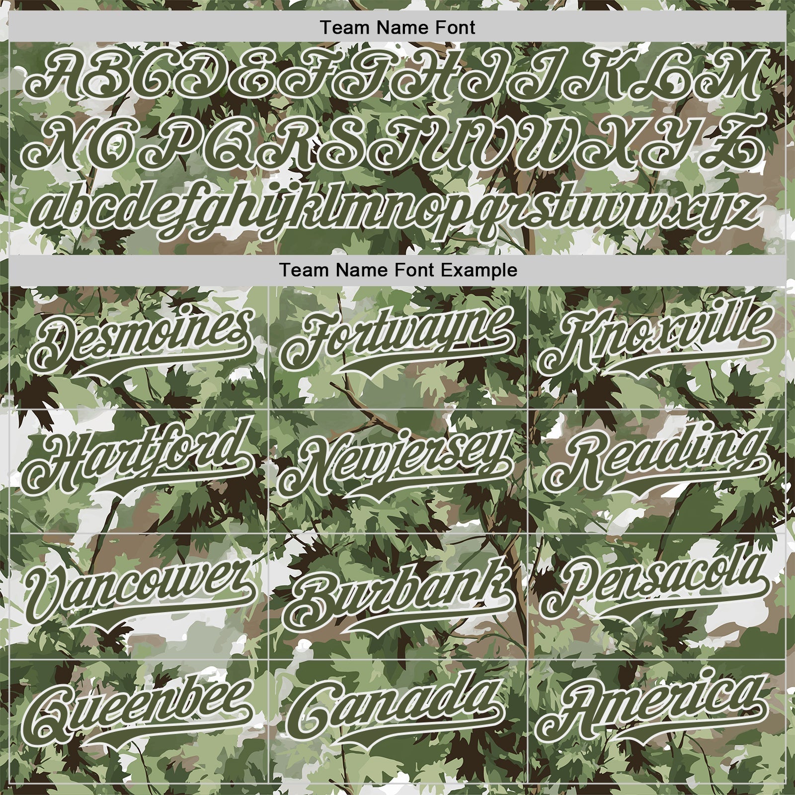 Custom Camo Olive-White Woodland Forest Tactical Camouflage Outdoor Leaf Authentic Baseball Jersey baseball jersey product view 4