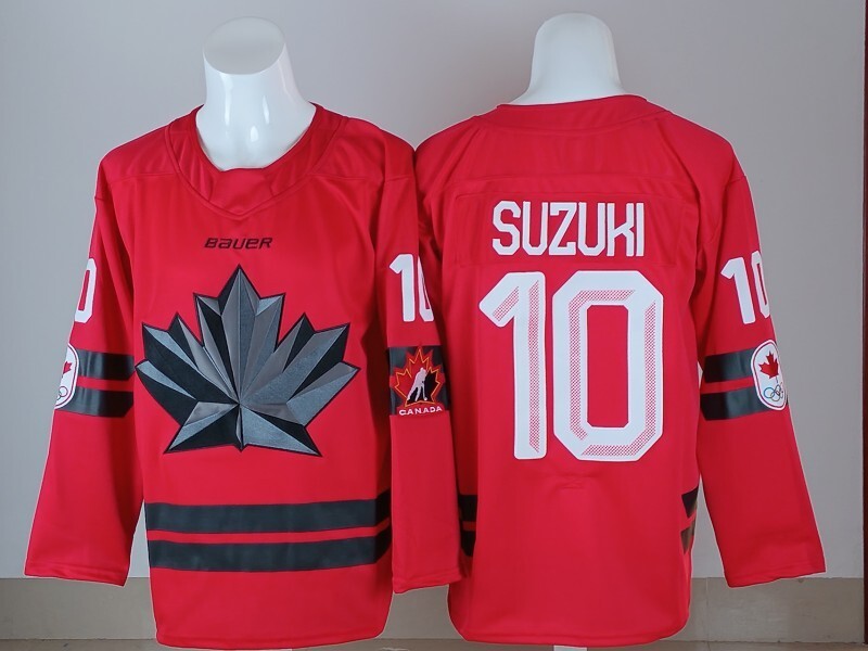 Canada Hockey #10 Suzuki Canada 2026 Winter Olympics Edition Hockey Jersey hockey jersey product view 1