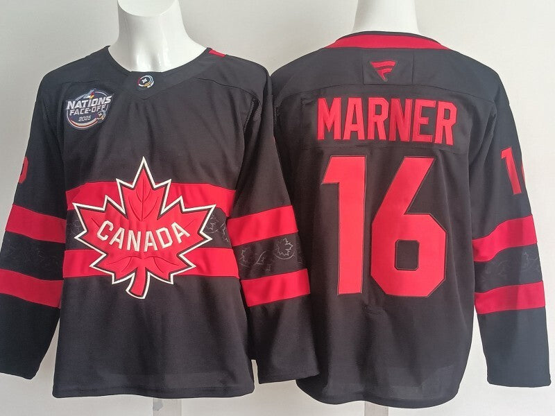 Canada #16 Mitchell Marner Canada (2)_[1] Style 1 Hockey Jersey hockey jersey product view 1