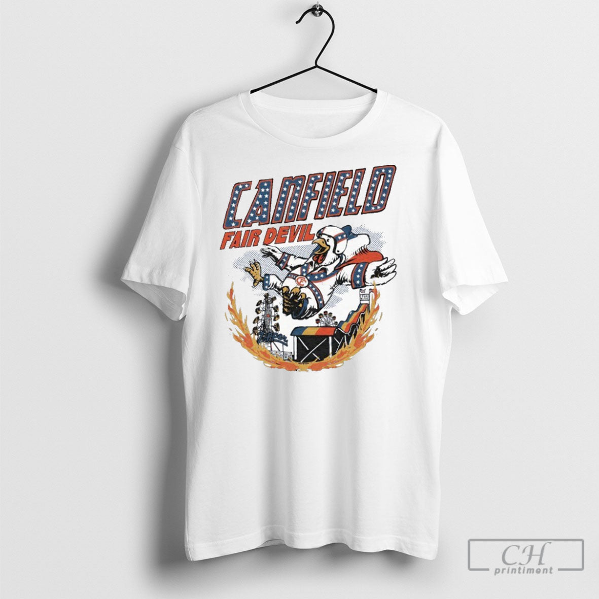 Canfield Fair Canfield Fair Devil Zipper Shirt Tee Unisex T-shirt, Sweatshirt, Hoodie, Long Sleeve Tee - T-Shirt, Sweatshirt, Hoodie