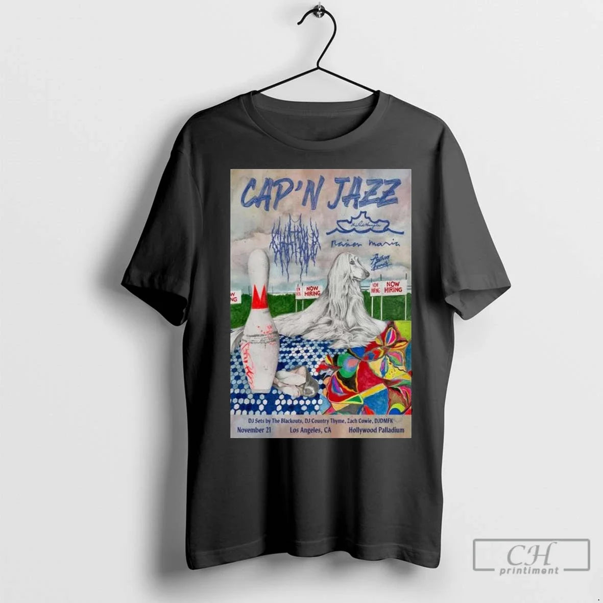 Capn Jazz Hollywood Palladium Shows Nov 11 2025 Long Sleve T Shirts Unisex T-shirt, Sweatshirt, Hoodie, Long Sleeve Tee - T-Shirt, Sweatshirt, Hoodie