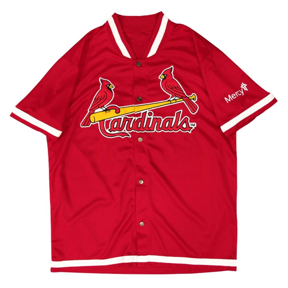 Cardinals Adult Cardinals Retro Warmup Jersey Giveaway 2025 sports jersey product view 2