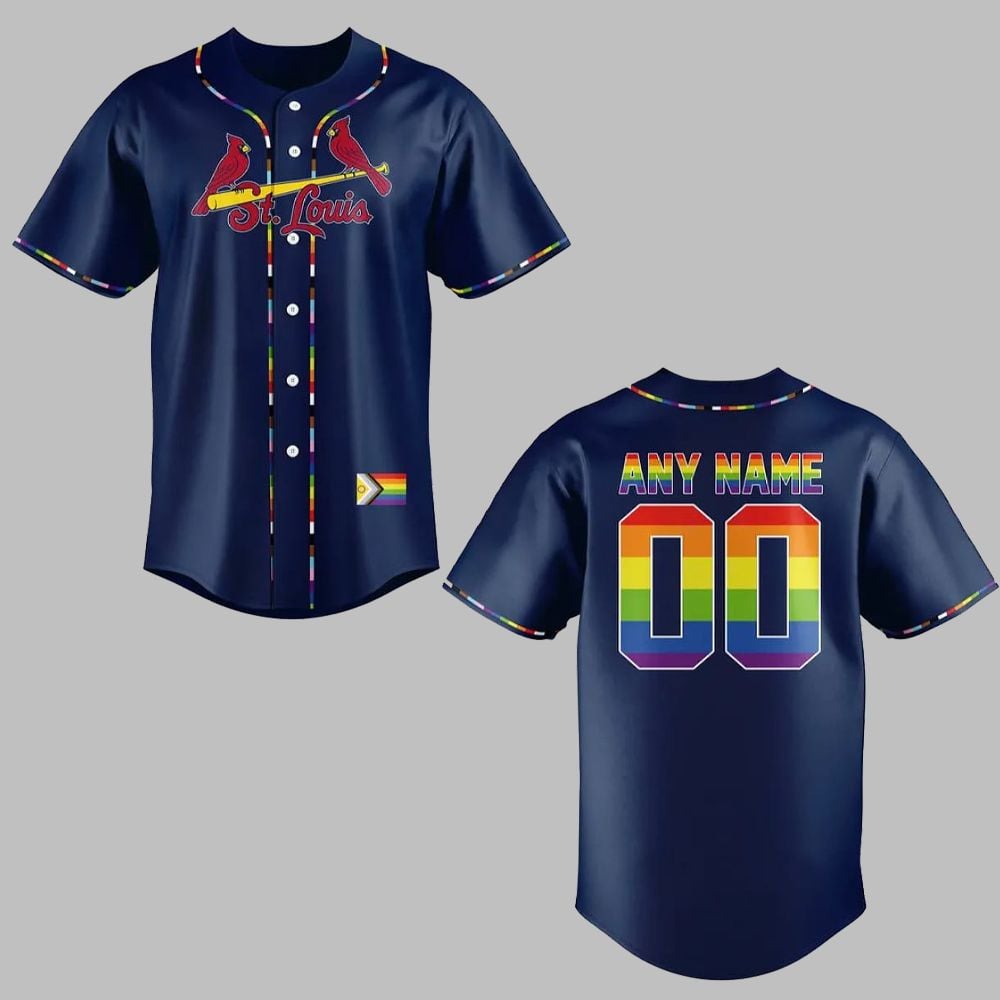2025 Giveaway Cardinals Pride Night Jersey - Grishko.com sports jersey product view 1