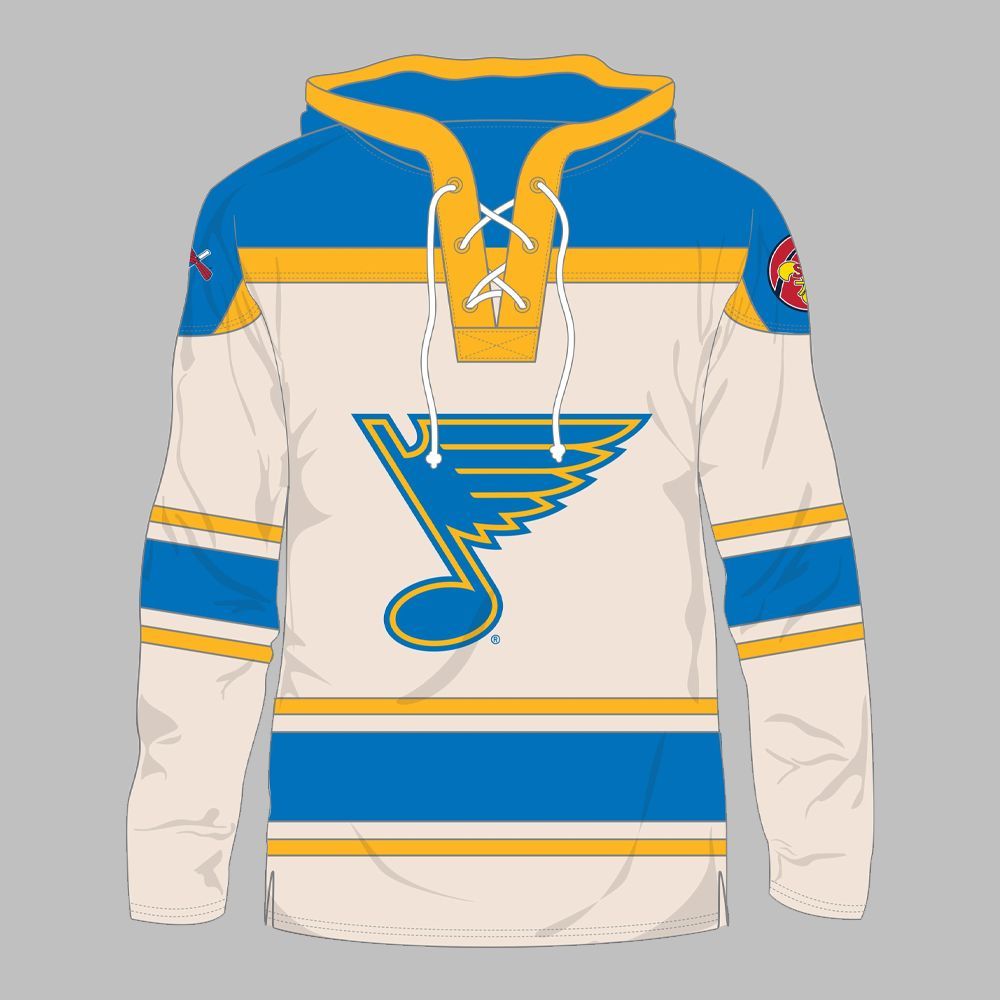 Cardinals and Blues-themed Jersey Hoodie Giveaway 2025 sports jersey product view 1