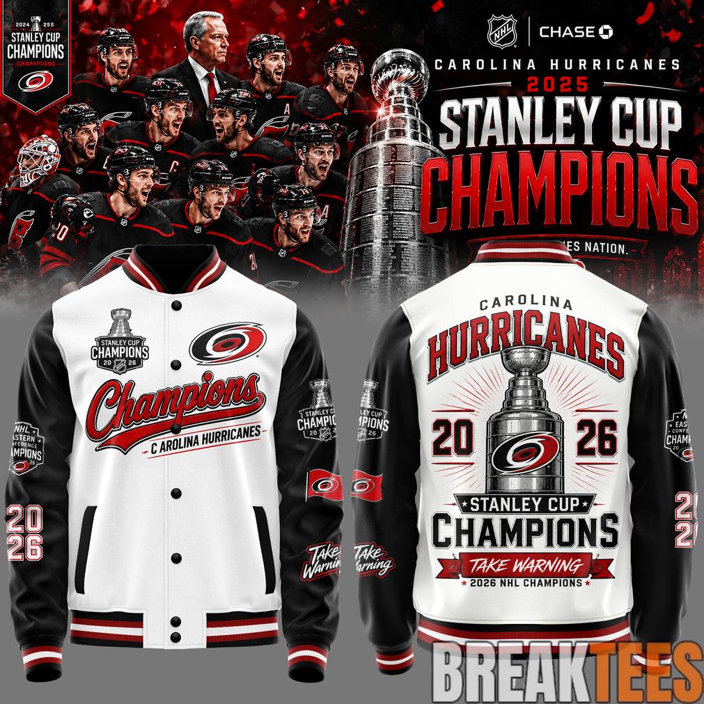 Carolina Hurricanes 2026 Stanley Cup Champions Limited Bomber Unisex T-shirt, Sweatshirt, Hoodie, Long Sleeve Tee - T-Shirt, Sweatshirt, Hoodie