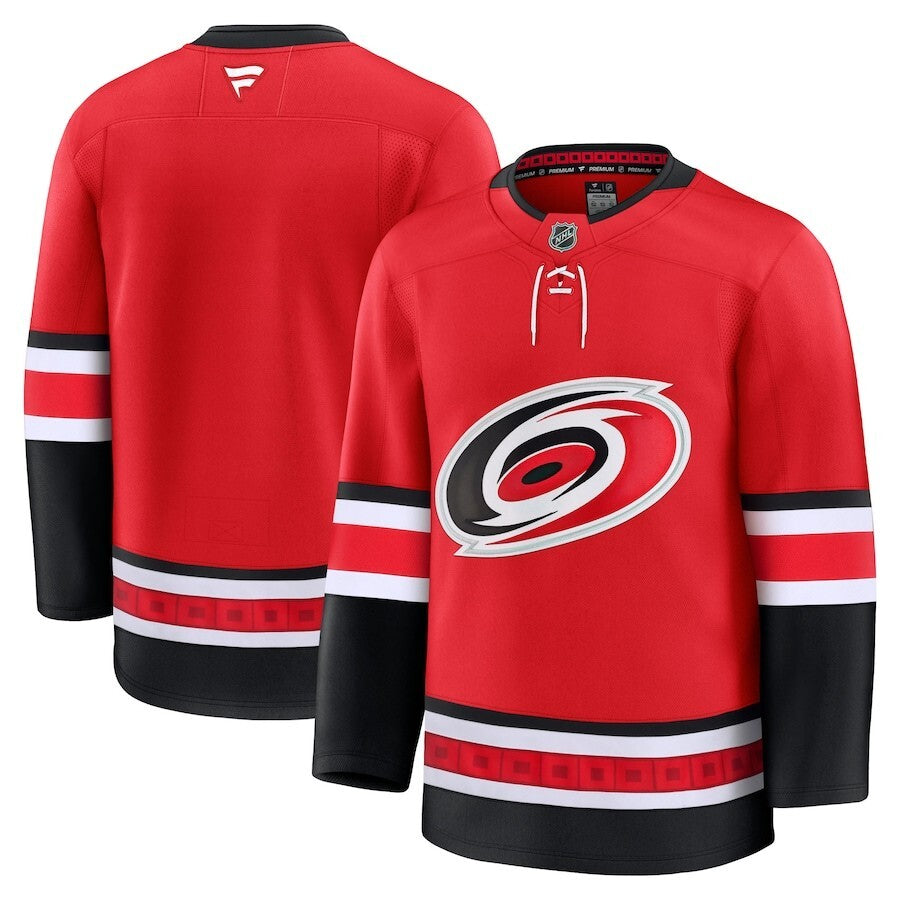 Carolina Hurricanes Fanatics Alternate Premium Jersey - Red Hockey Jersey hockey jersey product view 1