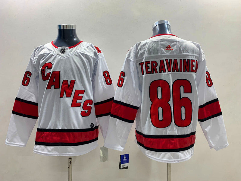 Carolina Hurricanes #86 Teuvo Teravainen Hockey Jersey hockey jersey product view 1