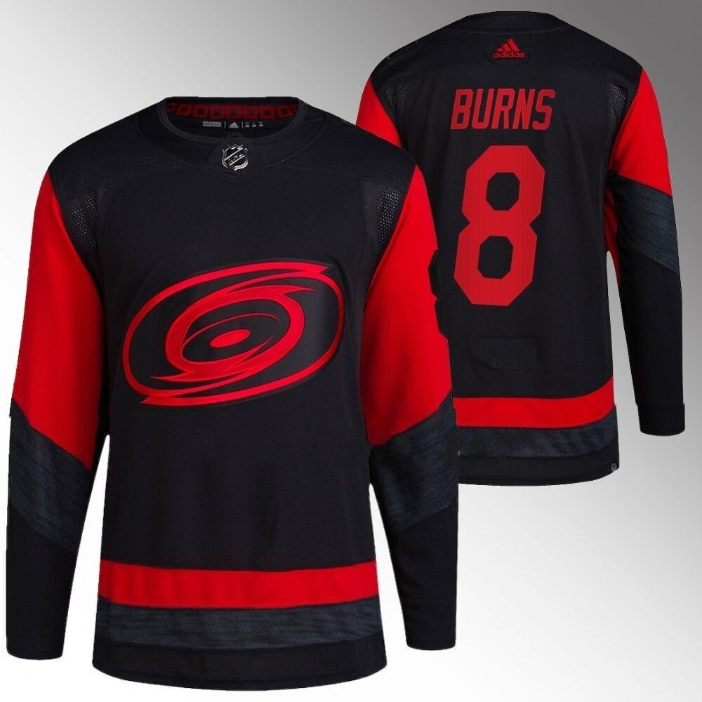 Carolina Hurricanes #8 Brent Burns Black 2023 NHL Stadium Series Jersey Hockey Jersey hockey jersey product view 1