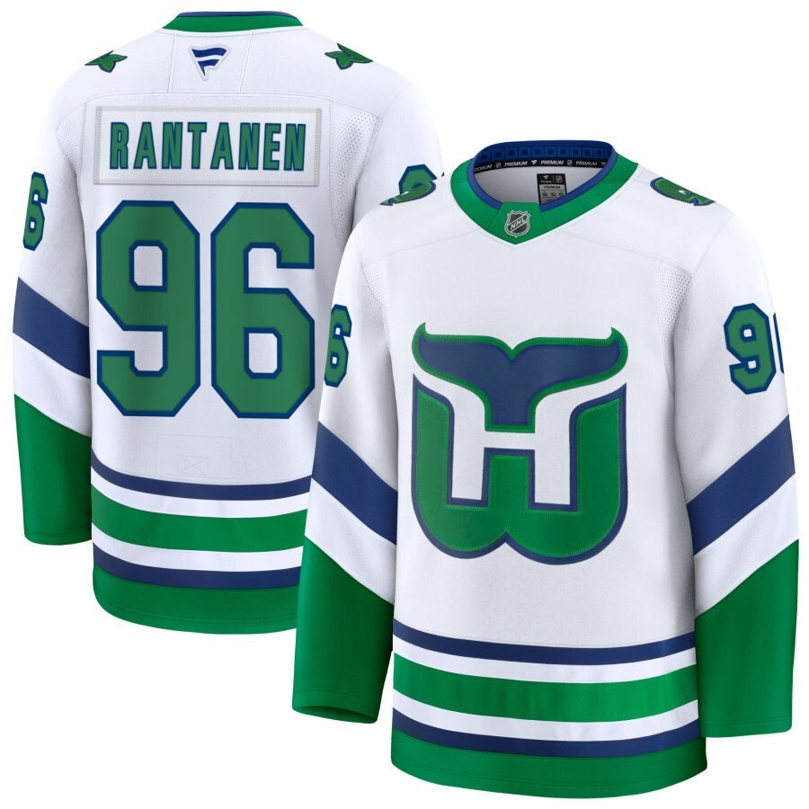 Carolina Hurricanes #96 Mikko Rantanen Style 2 Hockey Jersey hockey jersey product view 1