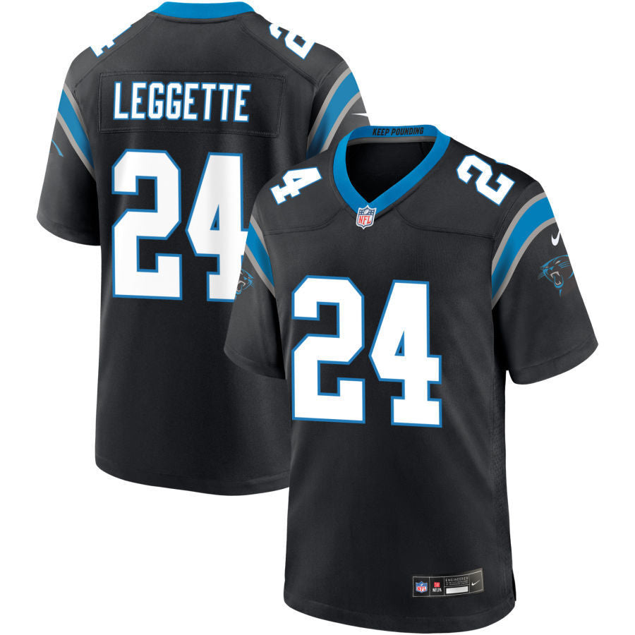 Carolina Panthers #24 Xavier Leggette Style 1 Football Jersey football jersey product view 1