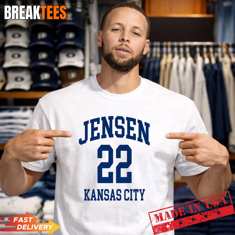 Carter Jensen 22 Kansas City Baseball Shirt Unisex T-shirt, Sweatshirt, Hoodie, Long Sleeve Tee - T-Shirt, Sweatshirt, Hoodie