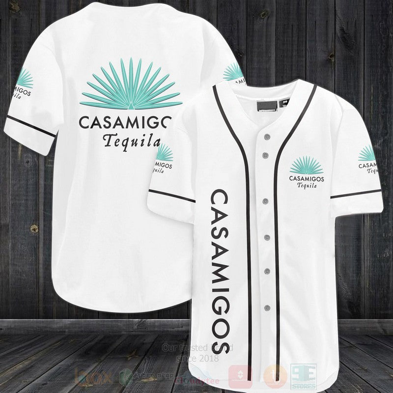 FASHION Casamigos Baseball Jerseys Botton Shirt baseball jersey product view 1