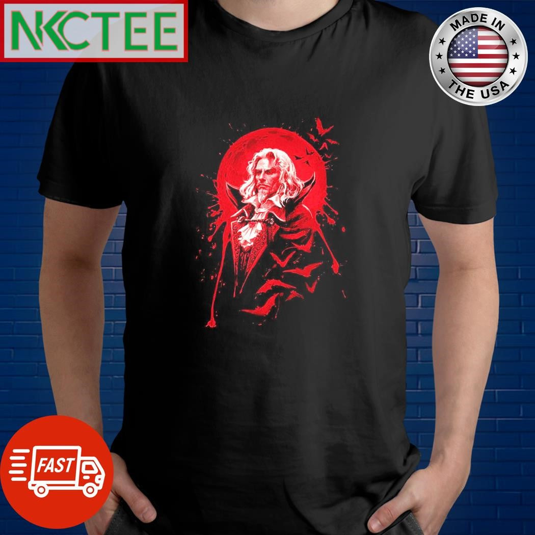 Castlevania Dracula Crimson Moon shirt Unisex T-shirt, Sweatshirt, Hoodie, Long Sleeve Tee - T-Shirt, Sweatshirt, Hoodie