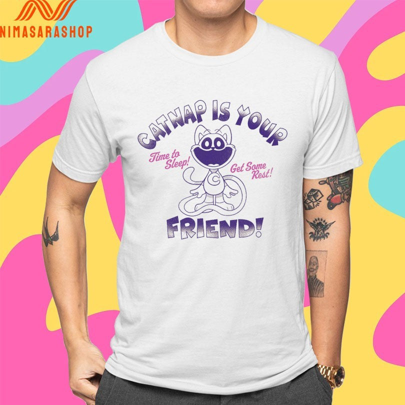 Catnap Is Your Friend Time To Sleep Get Some Rest - Adult & Kids T-Shirts, Sweatshirts & Hoodies apparel design preview 4