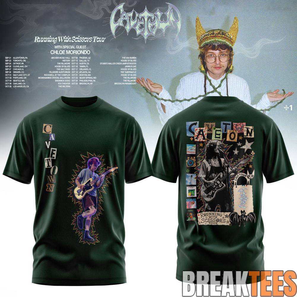 Cavetown Running With Scissors Tour 2026 T-Shirt Unisex T-shirt, Sweatshirt, Hoodie, Long Sleeve Tee - T-Shirt, Sweatshirt, Hoodie