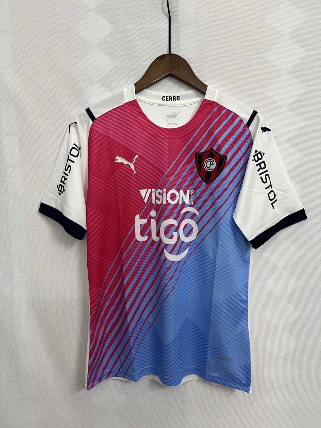 Cerro Porteno Style 2 Soccer Jersey sports jersey product view 1