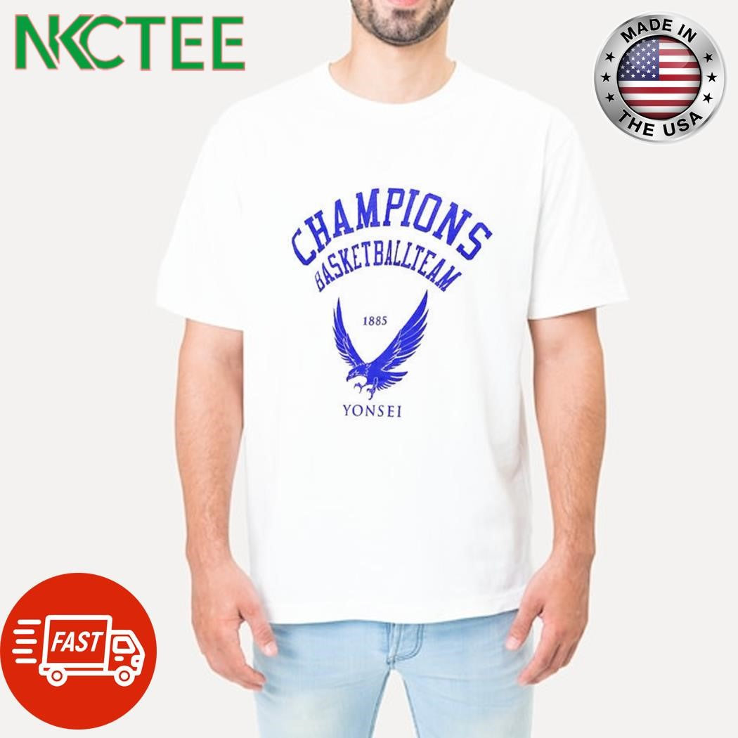 Champions basketball team 1885 Yonsei shirt Unisex T-shirt, Sweatshirt, Hoodie, Long Sleeve Tee - T-Shirt, Sweatshirt, Hoodie