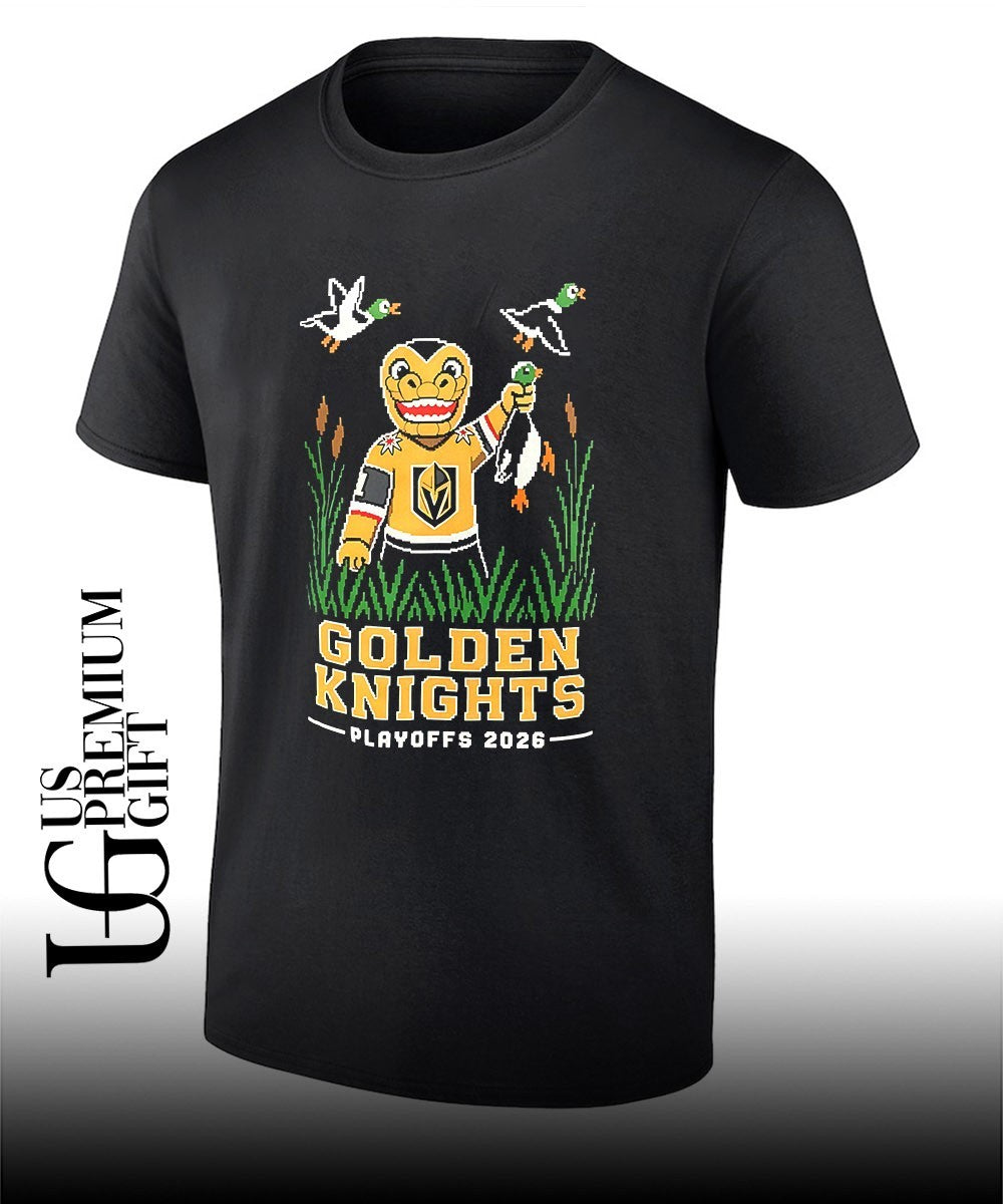Chance choke Wild Wing Vegas Golden Knights Playoffs 2026 pixel 8-bit shirt Unisex T-shirt, Sweatshirt, Hoodie, Long Sleeve Tee - T-Shirt, Sweatshirt, Hoodie