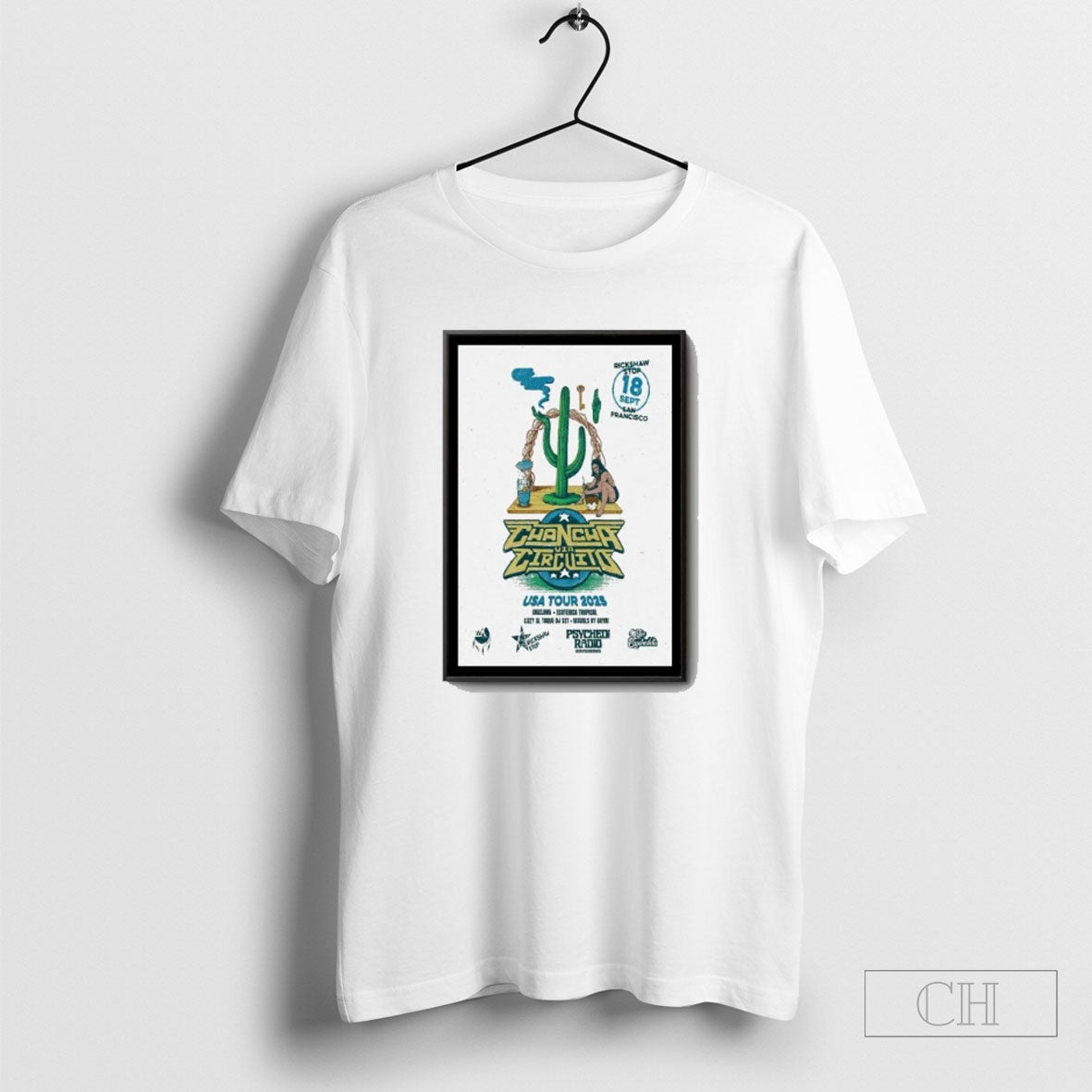 Chancha Via Circuito Sep 18 2025 San Francisco Ca Poster Shirt Tee Unisex T-shirt, Sweatshirt, Hoodie, Long Sleeve Tee - T-Shirt, Sweatshirt, Hoodie