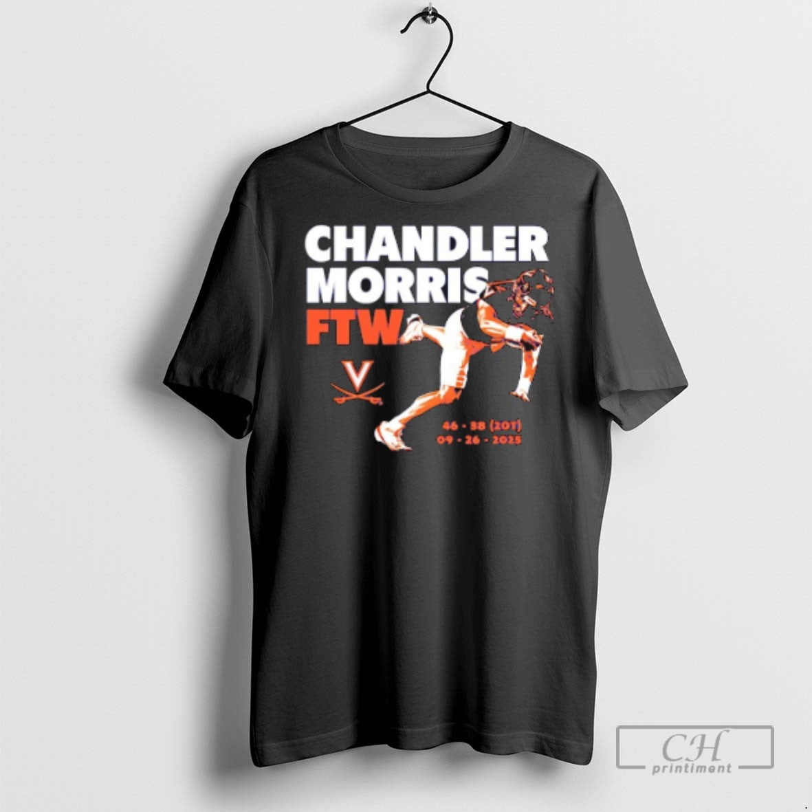 Chandler Morris Moment Ftw Virginia Cavaliers T Shirts Unisex T-shirt, Sweatshirt, Hoodie, Long Sleeve Tee - T-Shirt, Sweatshirt, Hoodie