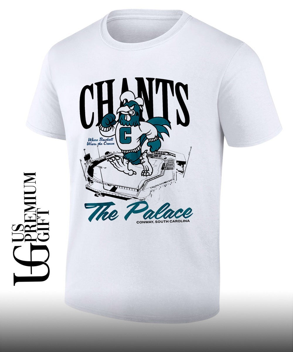 Chants the Palace Coastal Carolina Chanticleers baseball mascot shirt Unisex T-shirt, Sweatshirt, Hoodie, Long Sleeve Tee - T-Shirt, Sweatshirt, Hoodie