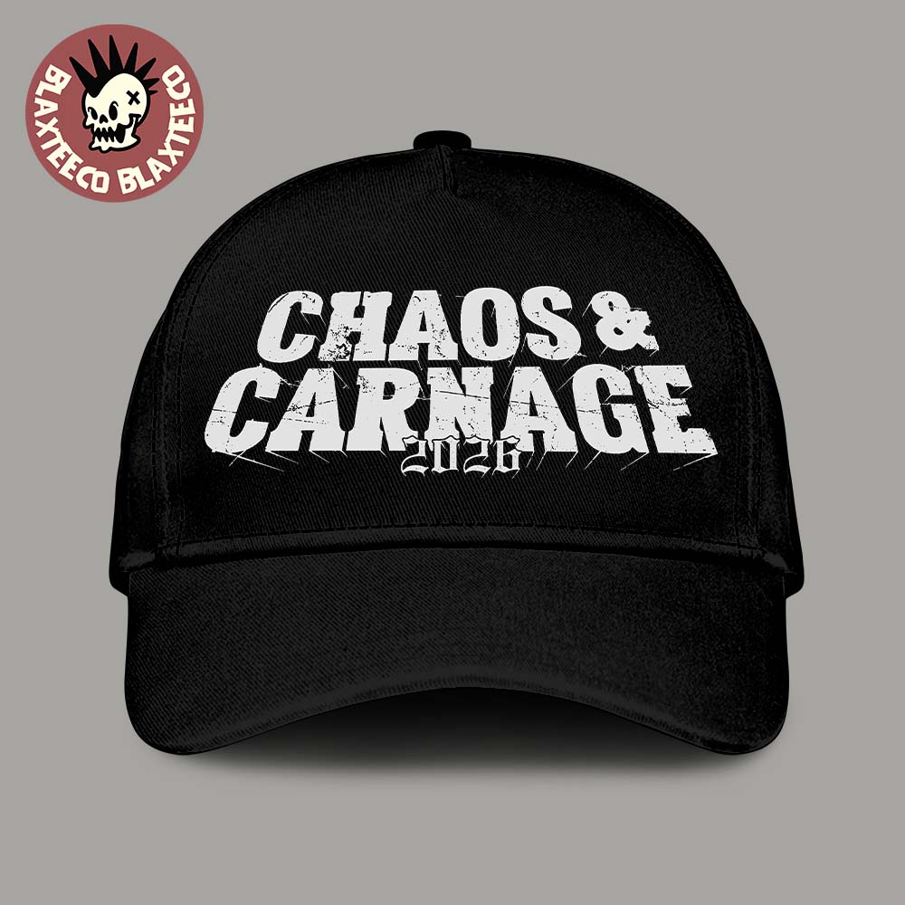 Chaos And Carnage 2026 Festival Tour Logo Classic Cap Hat Snapback Unisex T-shirt, Sweatshirt, Hoodie, Long Sleeve Tee - T-Shirt, Sweatshirt, Hoodie