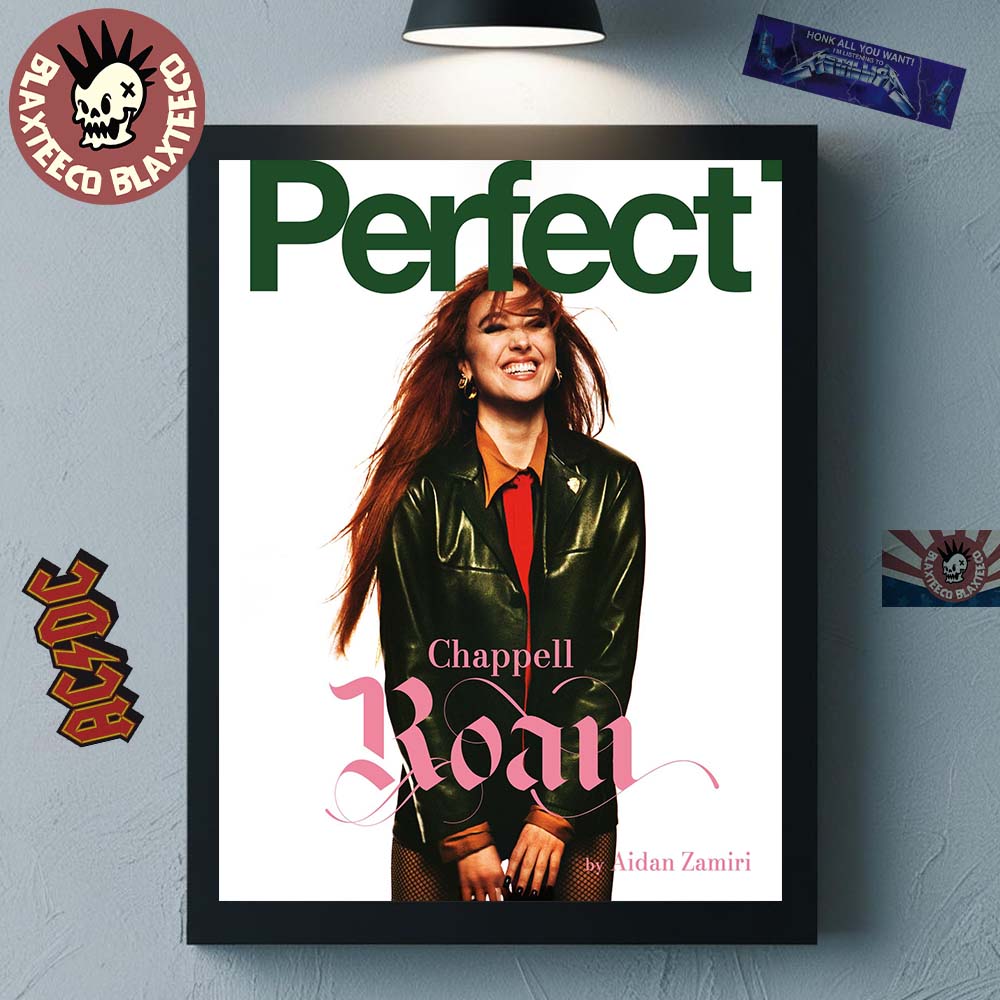 Chappell Roan Graces The Cover Of Perfect Magazine 2025 By Aidan Zamiri Home Decor Poster Canvas - T-Shirt, Sweatshirt, Hoodie