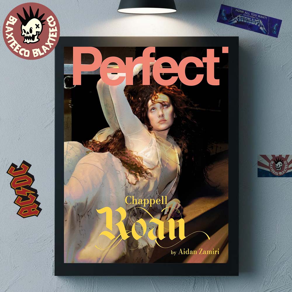 Chappell Roan Graces The Cover Of Perfect Magazine 2025 Issue Home Decor Poster Canvas Unisex T-shirt, Sweatshirt, Hoodie, Long Sleeve Tee - T-Shirt, Sweatshirt, Hoodie