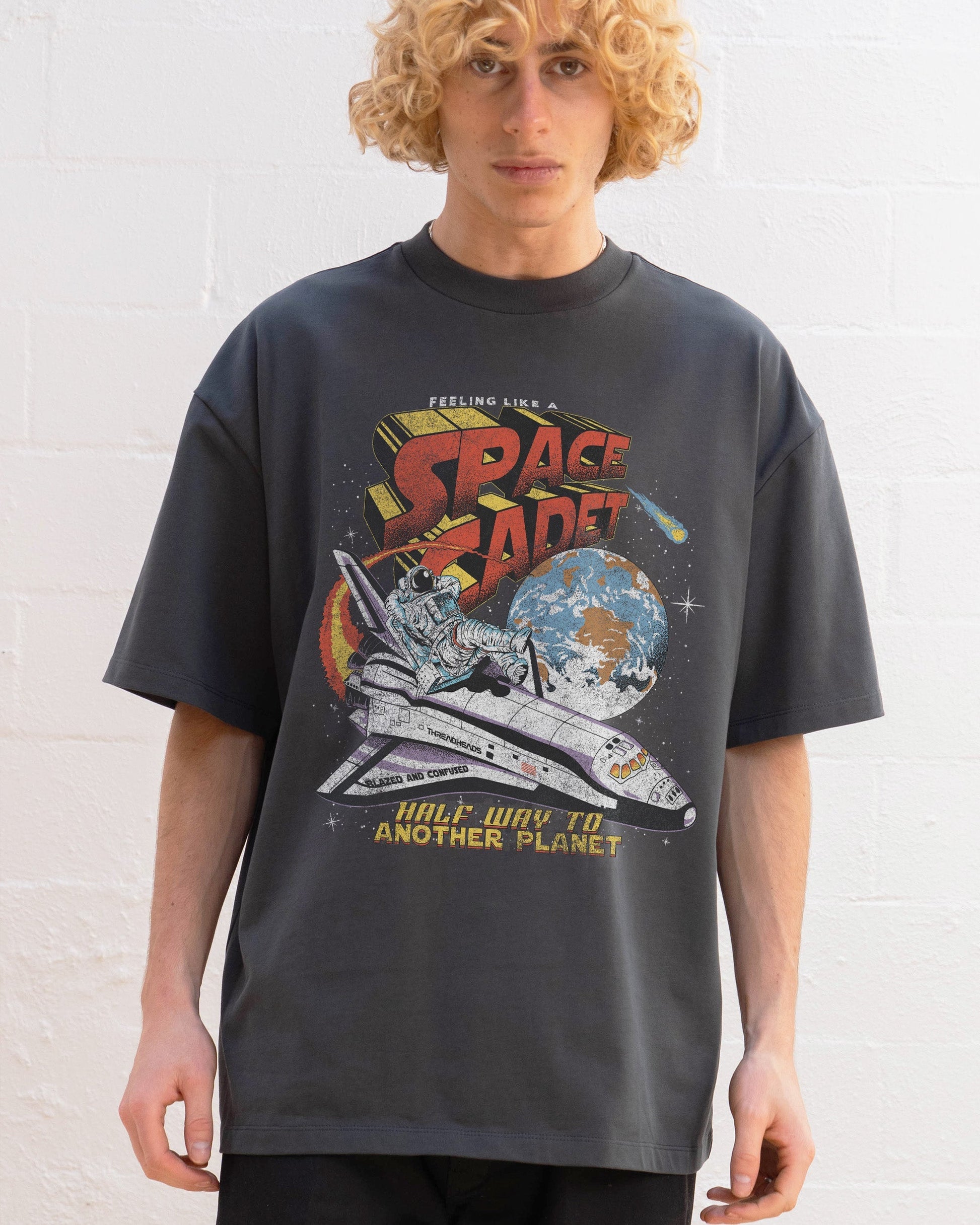Space Cadet Oversized Tee Unisex T-shirt, Sweatshirt, Hoodie, Long Sleeve Tee - T-Shirt, Sweatshirt, Hoodie